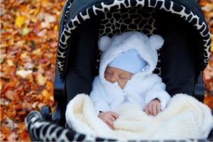 baby in stroller